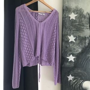 NWT  Lavender Sweater